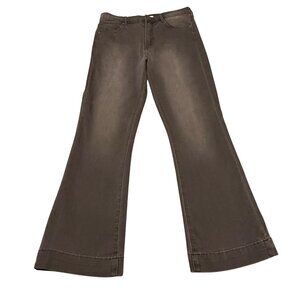 Articles Of Society Women's Sz 28 Durand London Wash High-Rise Crop Flare Jeans